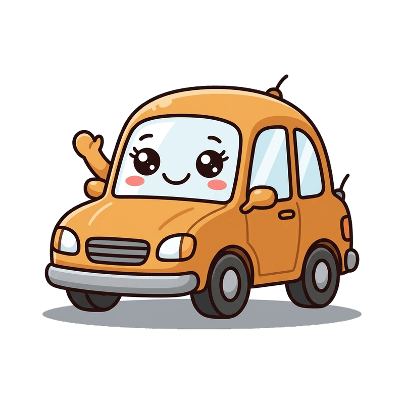 Scrappy mascot for Wandsworth scrap car collection